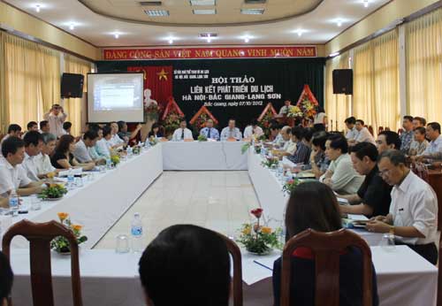 การสัมมนาการท่องเที่ยว3จังหวัดฮานอย-บั๊กยาง-หลางเซิน